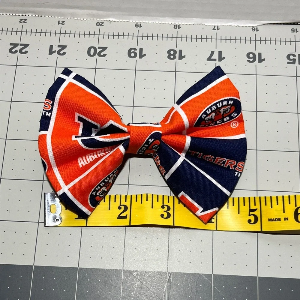 Kids Orange and Blue Bow Tie